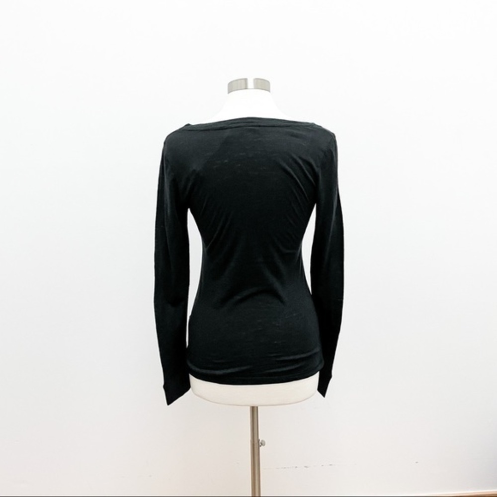 Line & Dot / Revolve Long Sleeve V Neck Tee - NWT - Picture 6 of 6